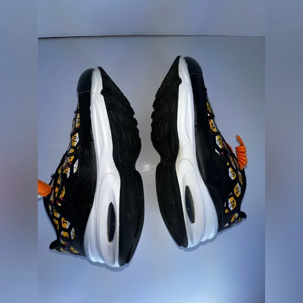 Nike Air Max Plus QS PS Child Size 13C Allover Logo Black Sneakers BQ1936-002 13